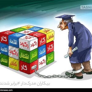 نصف بیکاران کشور تحصیل‌کرده‌اند؛ هشدار درباره رشد بیکاری در میان زنان فارغ‌التحصیل