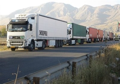 ترانزیت کالا از مرزهای زمینی به مرز 11 میلیون تُن رسید