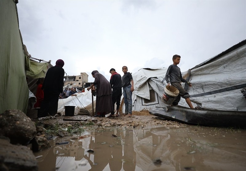 روایت دردناک از آوارگان غزه؛ کابوس مرگ بر اثر سرما دوباره برگشت