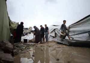 روایت دردناک از آوارگان غزه؛ کابوس مرگ بر اثر سرما دوباره برگشت