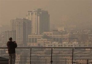 کیفیت هوای تهران در وضعیت قرمز