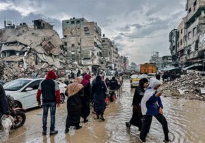 کمیسر آنروا: شدت باران‌ بر رنج مردم غزه افزود