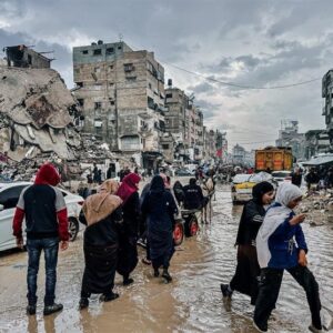 کمیسر آنروا: شدت باران‌ بر رنج مردم غزه افزود