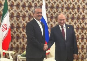 دیدار پزشکیان و پوتین در عشق‌آباد