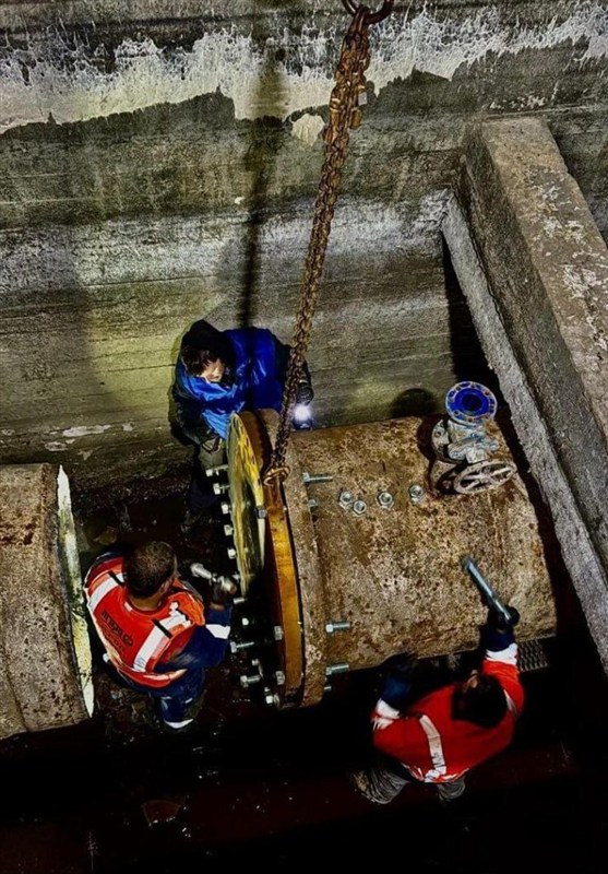 آلودگی آب و ترکیدگی شریان اصلی تامین آب شهر «کفر یهوشوع» در فلسطین اشغالی