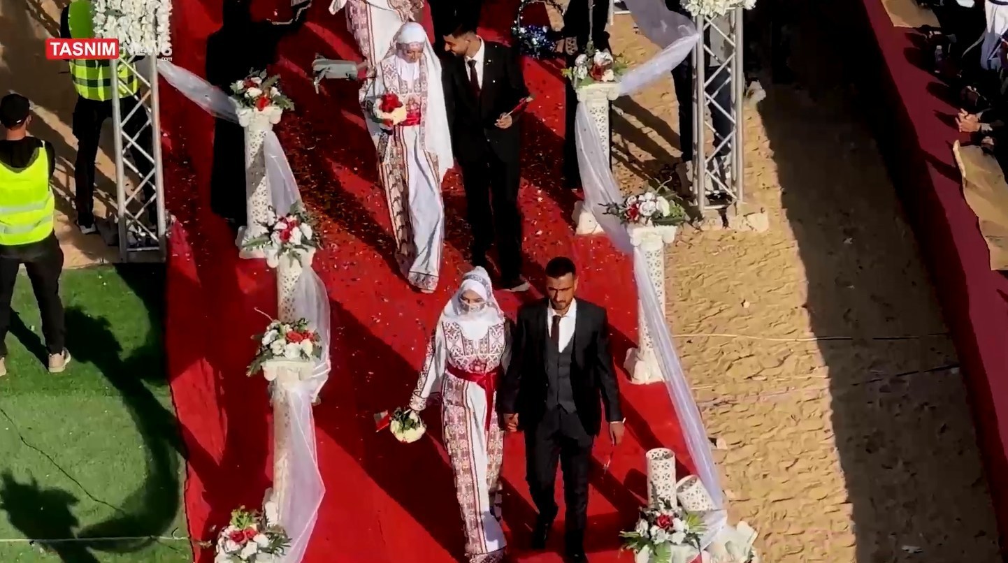 فلسطین , نوار غزه , ازدواج ,