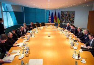 تحولات اوکراین| روز نخست مذاکرات آمریکا، اتحادیه اروپا و اوکراین در برلین