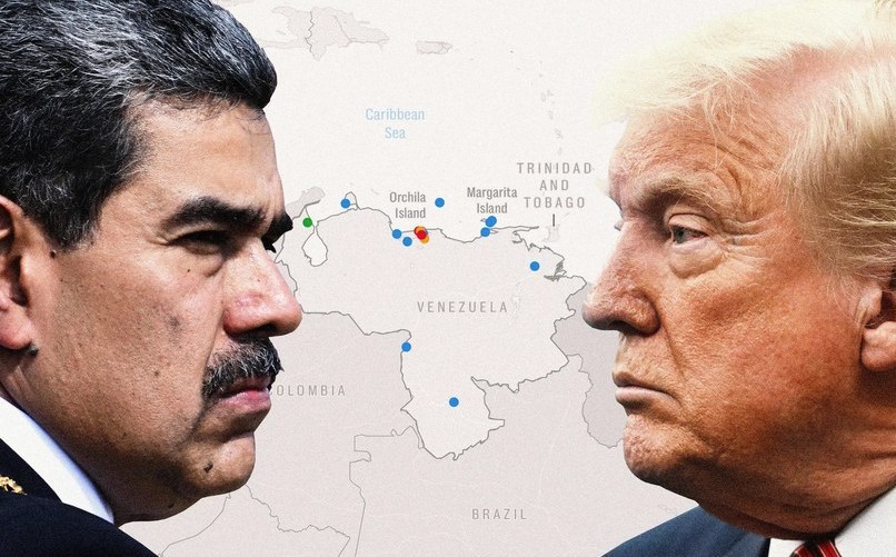 کشور آمریکا , دونالد ترامپ , نیکولاس مادورو , 