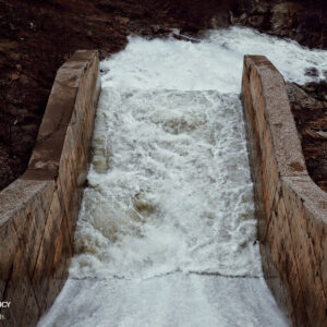 سد تنگ خمار فسا سرریز شد