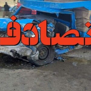 تصادف نیسان و آریسان در محور شوش ـ اهواز؛ ۱۱ نفر راهی بیمارستان شدند