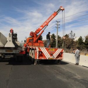 آغاز اجرای عملیات احداث پهلوگاه بزرگراه آزادگان