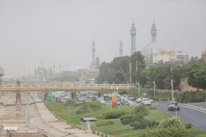 هوای قم و قنوات در شرایط ناسالم برای تمامی گروه ها قرار گرفت