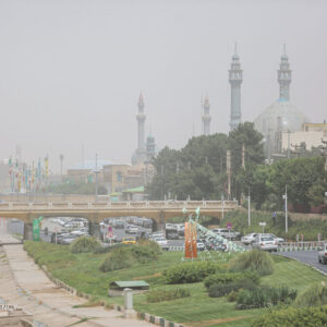 هوای قم و قنوات در شرایط ناسالم برای تمامی گروه ها قرار گرفت