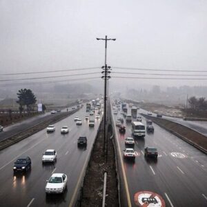 جاده های خراسان رضوی بارانی است