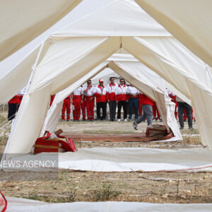 ۱۰ خانواده از اهالی روستای طولای قشم اسکان اضطراری داده شدند