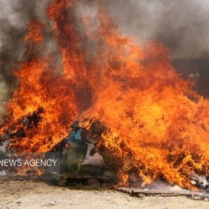 امحای ۳ تن و ۷۵۰ کیلوگرم موادمخدر در ملارد