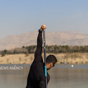 اردوی تیم ملی قایقرانی مردان کشور در سد مهاباد آغاز شد
