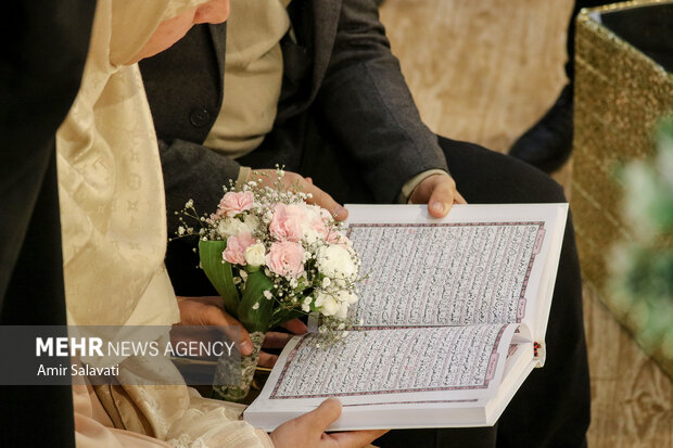 برگزاری جشن میلاد و مراسم عقد دانشجویی در کاروان‌های عمره دانشگاهیان