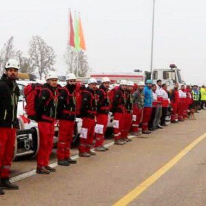 آماده‌باش کامل نیروهای هلال احمر در پی هشدار قرمز هواشناسی