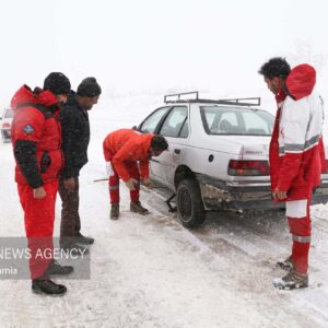 محبان: هلال‌احمر خراسان شمالی به ۹۳ گرفتار در کولاک برف امدادرسانی کرد
