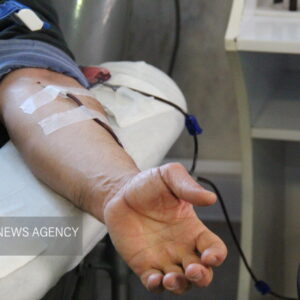 استقرار تیم خون‌گیری انتقال خون کرمانشاه در کنگاور