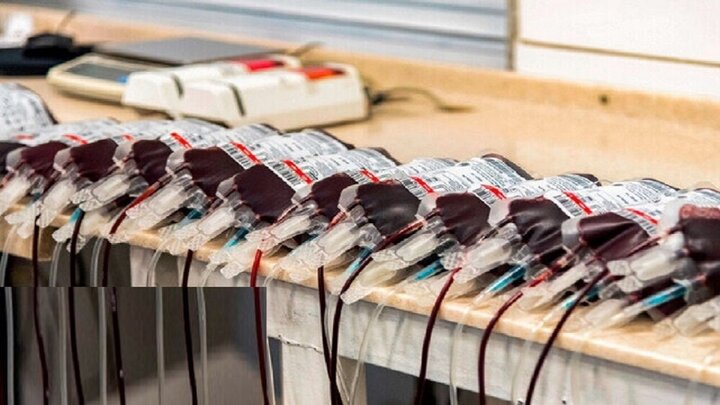 استقرار تیم سیار انتقال خون در گیلانغرب