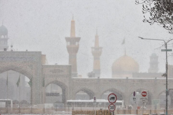 مبشری نسب: مشهد برفی می شود