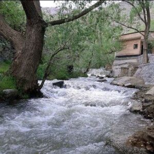 جوشش چشمه‌ها در سراب دره شهر در پی بارش باران