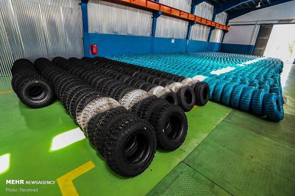 کشف بیش از ۲ هزار حلقه لاستیک قاچاق در مرزهای شمالی سیستان و بلوچستان