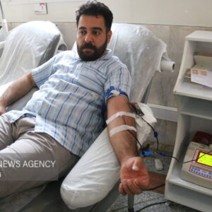 میزان دفعات اهدای خون در سال بین ۳ الی ۴ مرتبه است