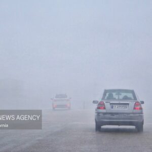 مه‌گرفتگی شدید در آباده فارس