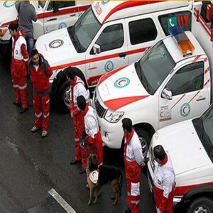 آماده‌باش کامل نیروهای هلال‌احمر شادگان در پی بارش باران