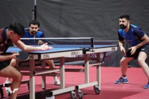 پیروزی تیم های برادران عالمیان در لیگ تنیس روی میز فرانسه