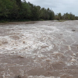 طغیان شدید رودخانه ماشنگی رودان