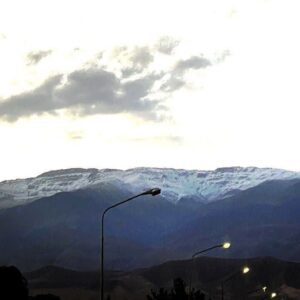 بارش برف در ارتفاعات و مناطق کوهستانی اطراف کاشان