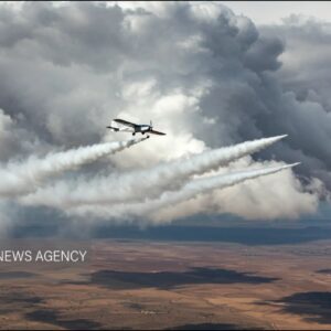 انجام دومین پرواز پهپادی بارورسازی ابرها در جنوب‌ غرب حوضه آبریز زایند