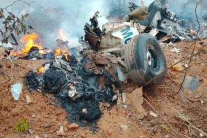 سقوط هواپیمای نظامی ایلیوشین ۷۶ در سودان؛ تمام خدمه جان باختند