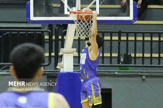 پیروزی شهرداری گرگان در معوقه هفته نهم لیگ برتر بسکتبال