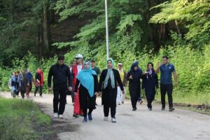 پیاده‌روی بزرگ خانوادگی در گرگان در حال برگزاری است