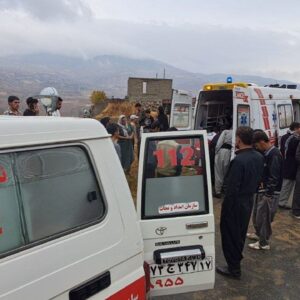 تصادف تیبا و پراید در مسیر ایذه–پیان ۶ مصدوم برجای گذاشت