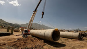 پیشرفت طرح نوسازی شبکه توزیع آب در محلات گیلانغرب