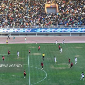 حضور پرشور هواداران تیم ابومسلم ثامن در ورزشگاه امام رضا(ع)