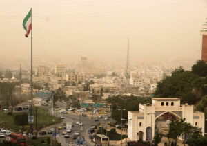 شاخص هوای شیراز امروز ناسالم است