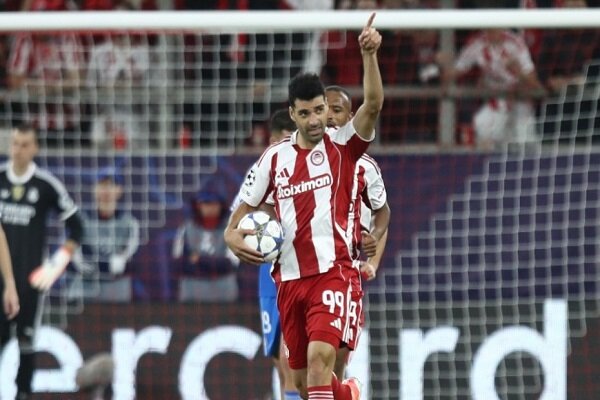 پیروزی المپیاکوس در لیگ قهرمانان اروپا با حضور طارمی