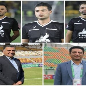 قضاوت داوران و حضور ناظران چهارمحالی در لیگ برتر فوتبال
