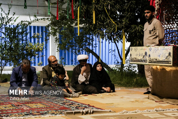 تشییع دو شهید گمنام در دانشگاه فرهنگیان پردیس فاطمه الزهرا بندعباس