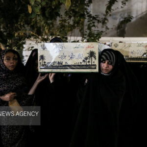 تشییع دو شهید گمنام در دانشگاه فرهنگیان پردیس فاطمه الزهرا(س) بندرعباس