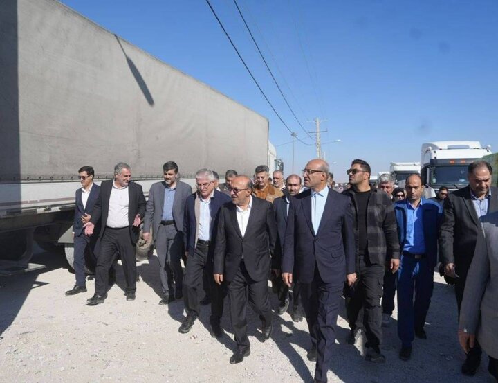 تأکید رئیس گمرک بر رونق تجارت و آمادگی کامل مرز خسروی