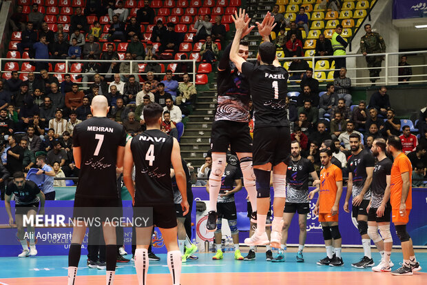 لیگ برتر والیبال شهرداری ارومیه مس رفسنجان