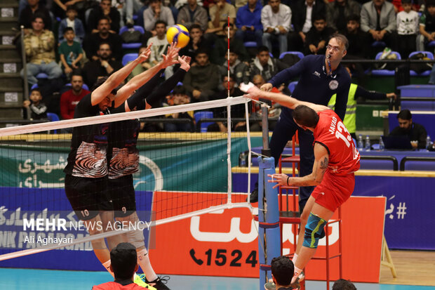 لیگ برتر والیبال شهرداری ارومیه مس رفسنجان